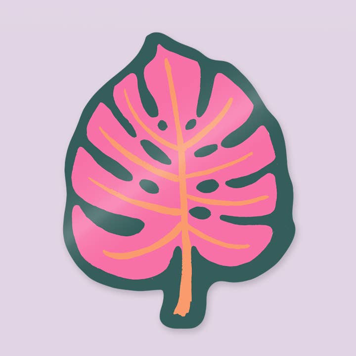 Idlewild Co. – Adesivo por atacado – Autocolante Monstera Die Cut0