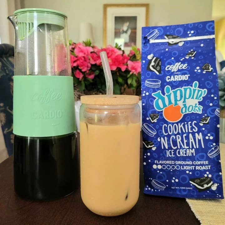 Coffee Over Cardio® - Wholesale Ground Coffee - Dippin' Dots® Cookies N' Cream Ground Coffee - Light Roast