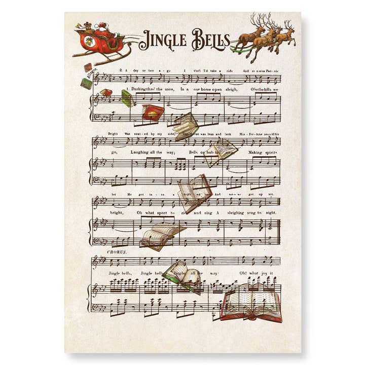 LIBRI JINGLE BELLS: Stampa artistica per la vendita all'ingrosso da parte di Ezen Trade