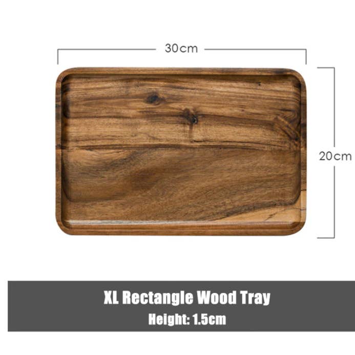 Homerely (We Cover All Import Duties) – wholesale Serving tray – Acacia Wood Serving Tray2