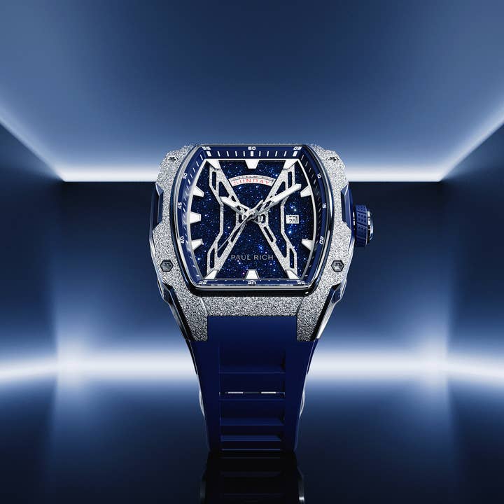 Paul Rich - Wholesale Wrist Watch - Men's - Astro Day & Date Lunar Silver4