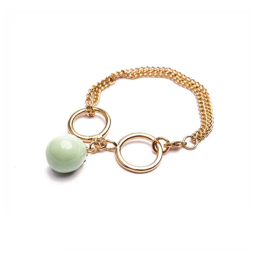 École d' Anaïs - Venta al por mayor Pulseras de abalorios/colgantes - Brazalete Ciclamen0