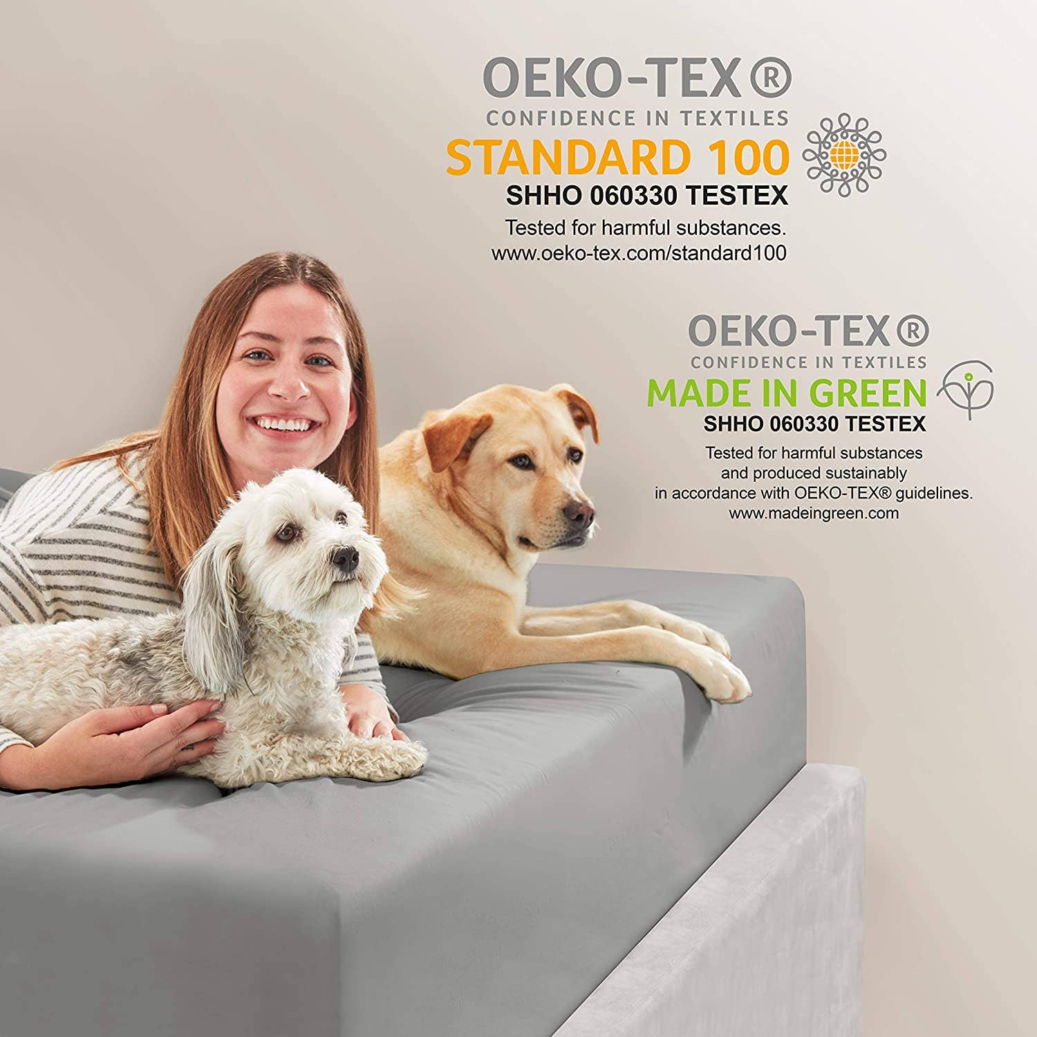 Clara Clark - Wholesale Sheet Set - 1800 Series Sheet Sets Assorted Neutral Colors8