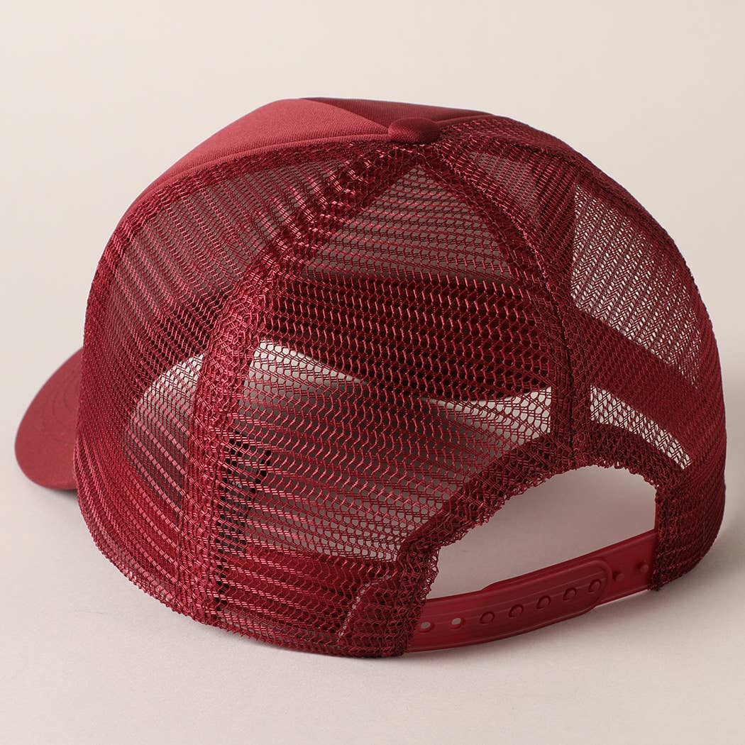 Fashion City - Wholesale Trucker Hat - Unisex - Boot Scootin' Spooky Print Halloween Trucker Hat13