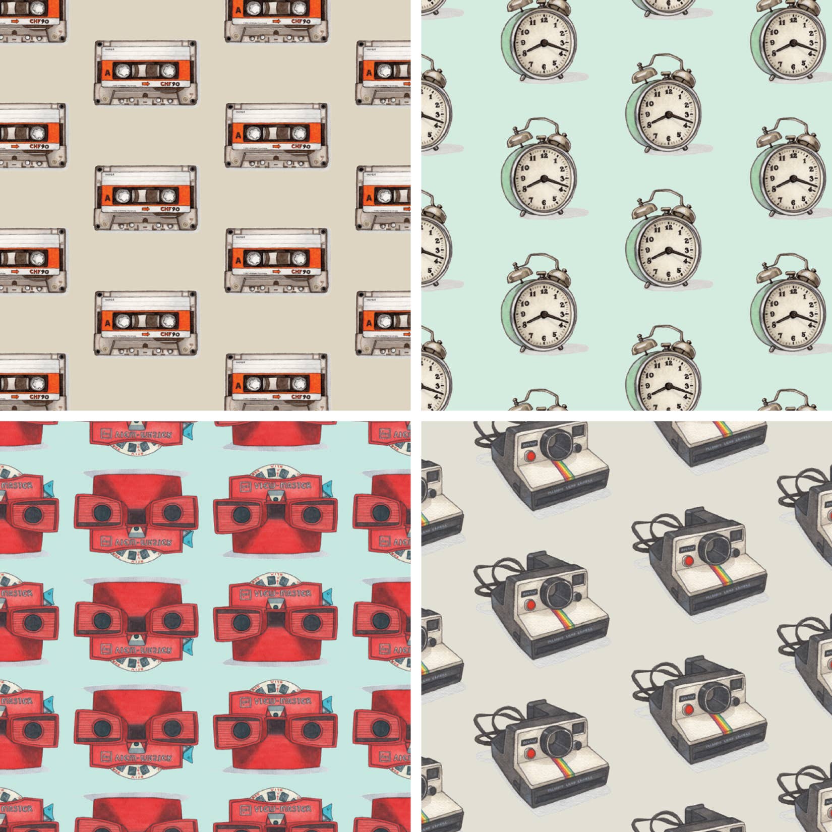 Yeesan Loh - Wholesale Inpakpapier - Cadeauverpakking / Retro-objecten7