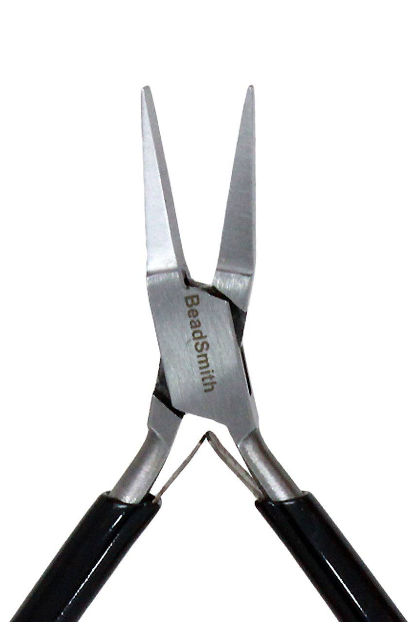 Plazko - Wholesale Craft Tool - BeadSmith Super Slim Flat Nose Pliers - 1 pair1
