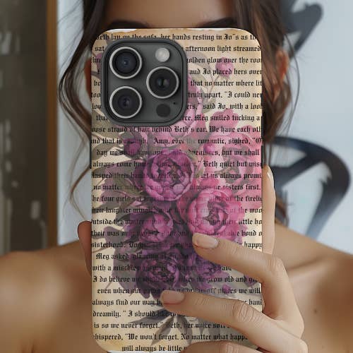 Phone Case-Floral- Little Women Inspired for wholesale by My Gifting Sister