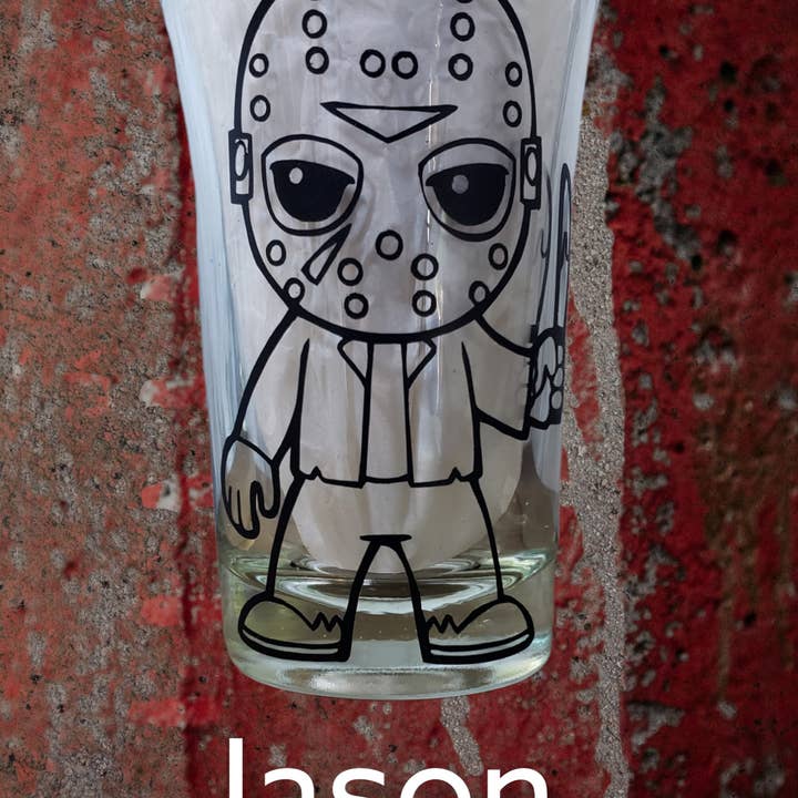 Mommas Craft Workshop - Wholesale Shot Glass - Horror Crew Shot Glasses6