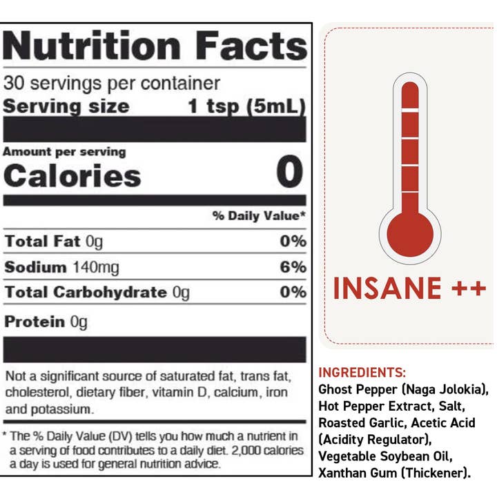 Dave’s Gourmet LLC - Wholesale Hot Sauce - Ghost Pepper Gallon1