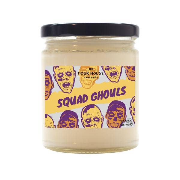 Squad Ghouls kaars voor wholesale door The Pour House Company