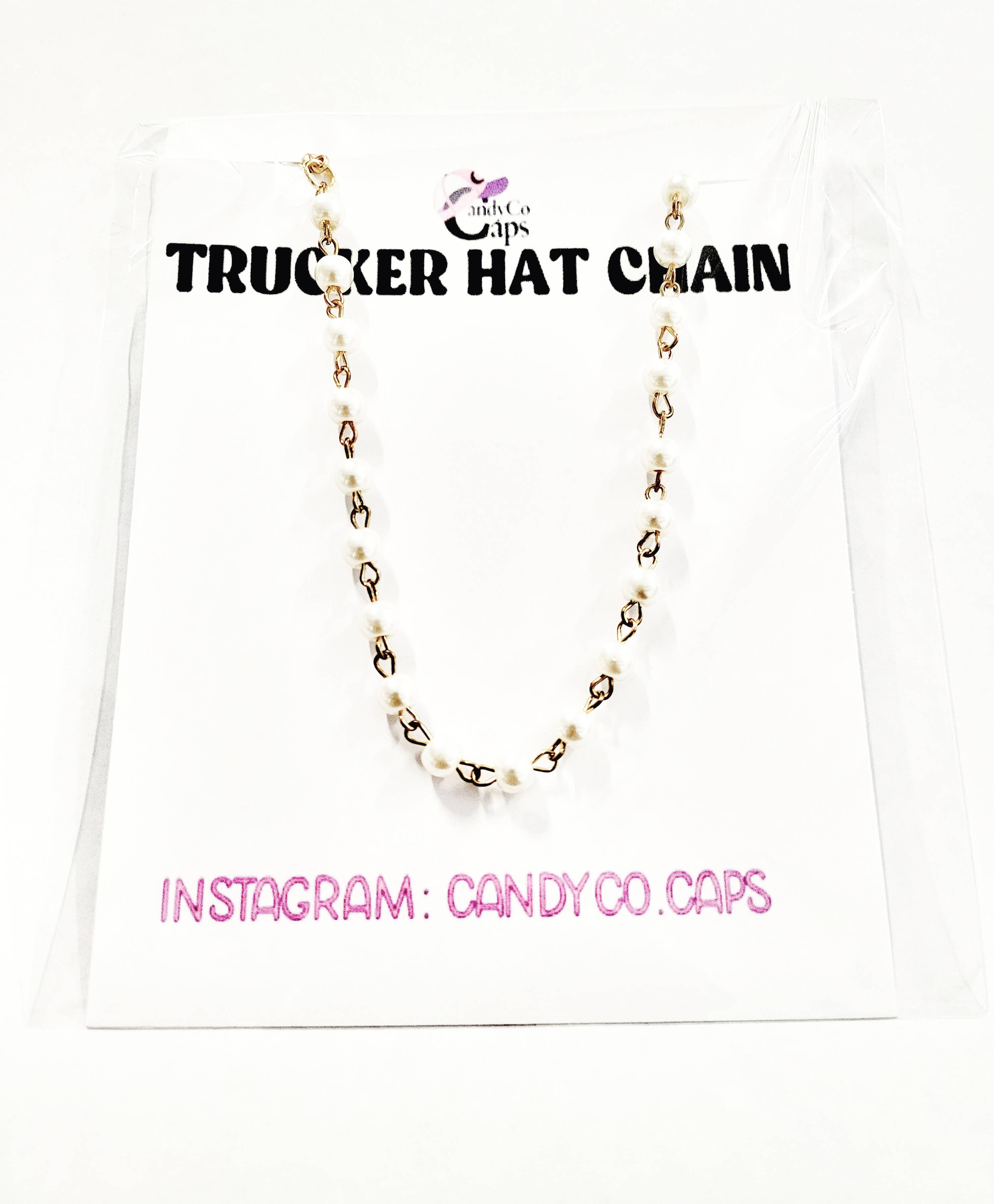 The Candy Collections - Wholesale Hat Accessory - Women's - Online Trucker Chain hat bar personalization supplies brooch23