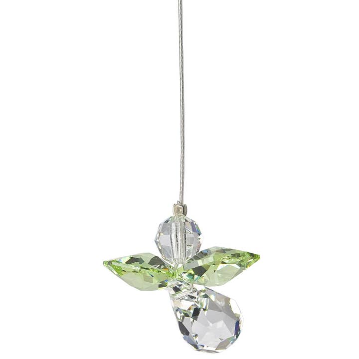 Woodstock Chimes - Wholesale Suncatcher - Crystal Guardian Angel™ - Peridot2