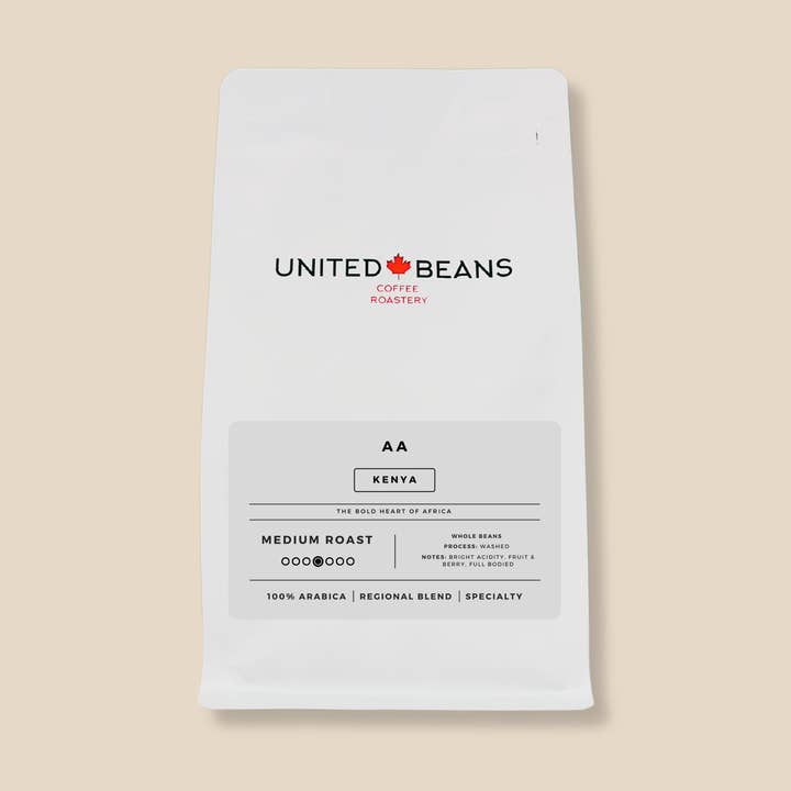 Kenya AA+ Premium Coffee for wholesale by United Beans Coffee Roastery