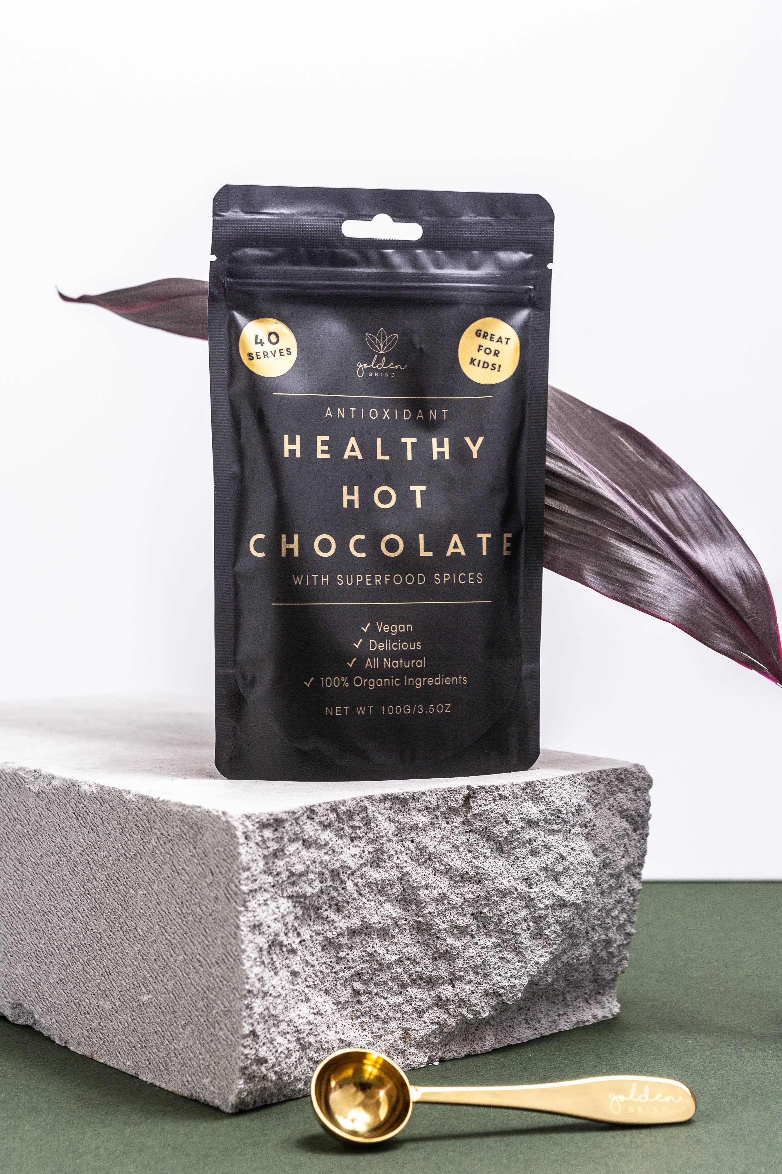 Golden Grind - Wholesale Hot Cocoa Mix/Kit - Healthy Hot Chocolate Blend