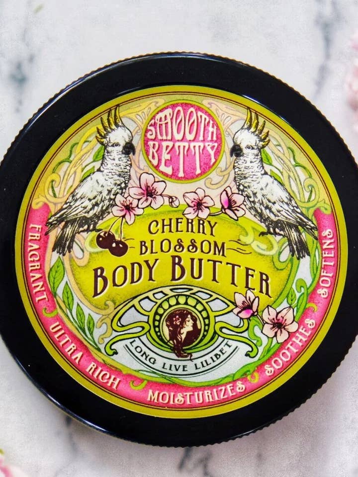 Cherry Blossom Body Butter | Smooth Betty for wholesale by Blenheim Park Maine