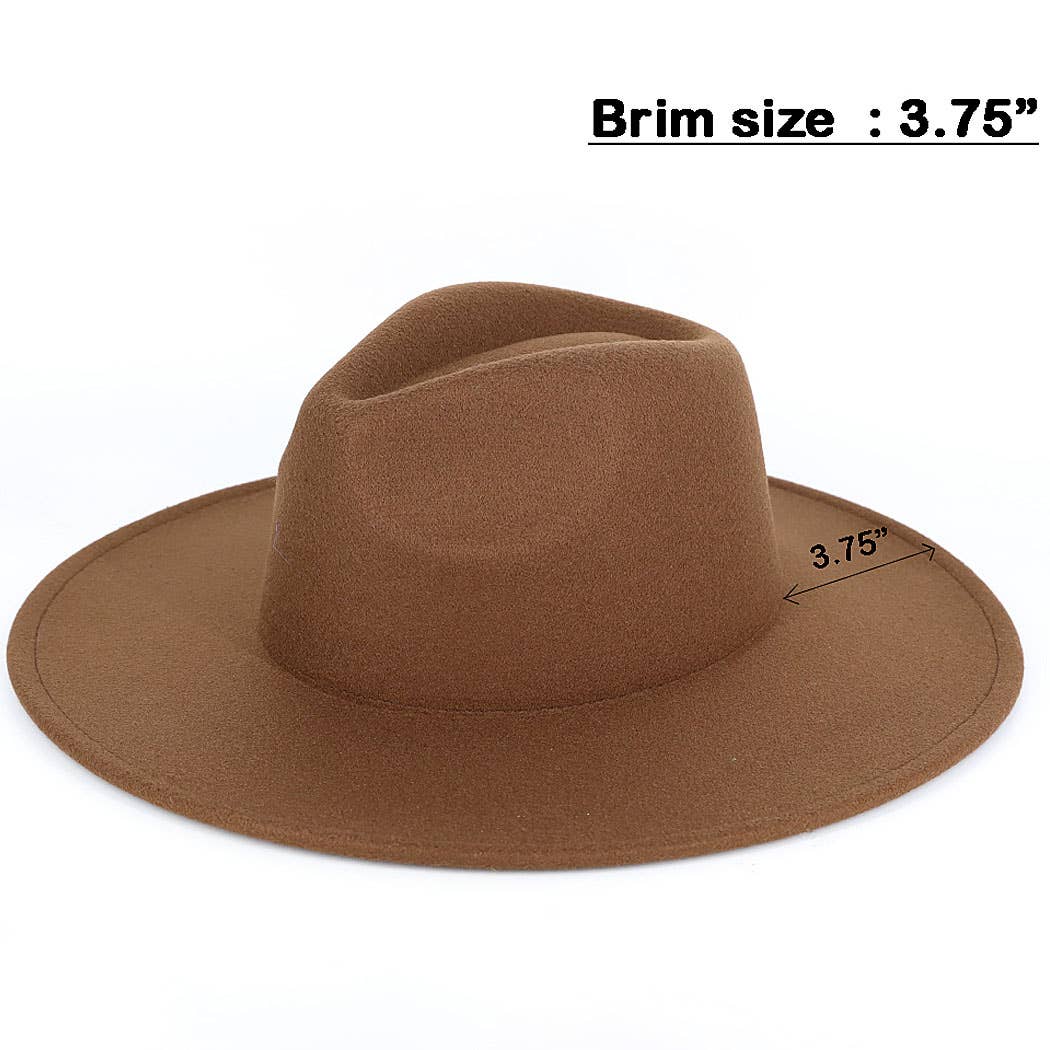 3AM BY H&D ACCESSORIES - Wholesale Fedora - Women's - SOLID PANAMA HAT3