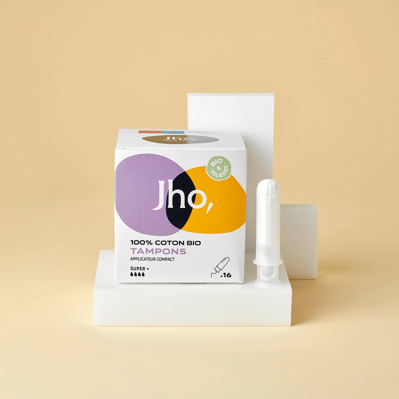 Jho, - Wholesale Tampon - Organische tampons met compacte applicator2