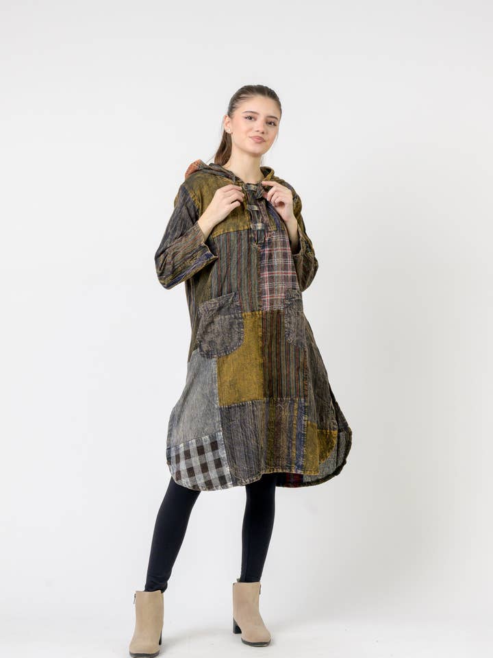 Rhea Huvtröja i Bomull med Långärmad Vardagsklädsel för wholesale av Rhea