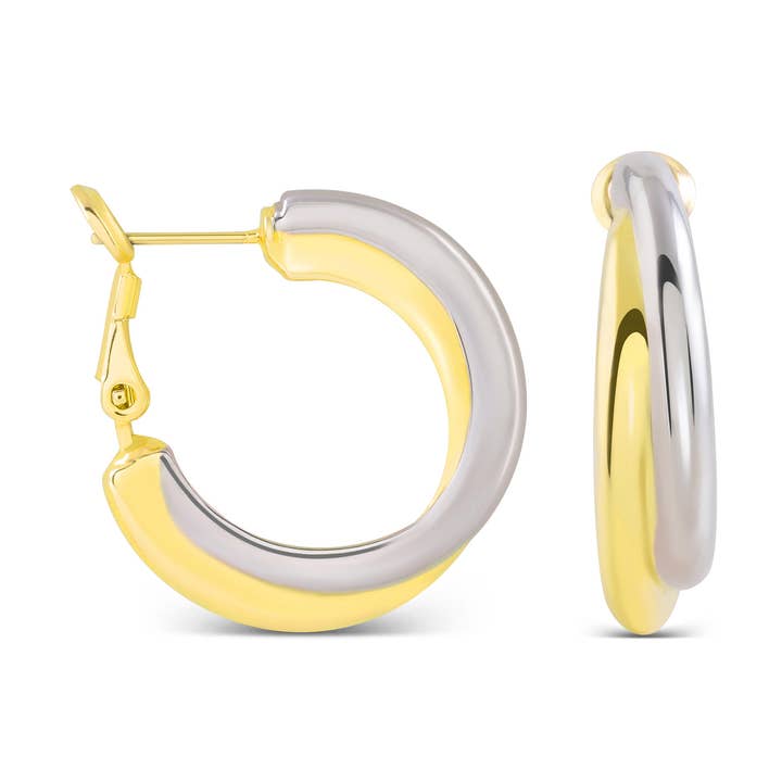 Luxenter - Wholesale Oorringen - Oorbellen afgewerkt in 18K geelgoud - Kalambo0