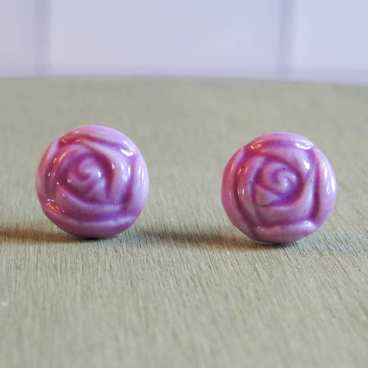 Rose Earrings for wholesale by B. Radley