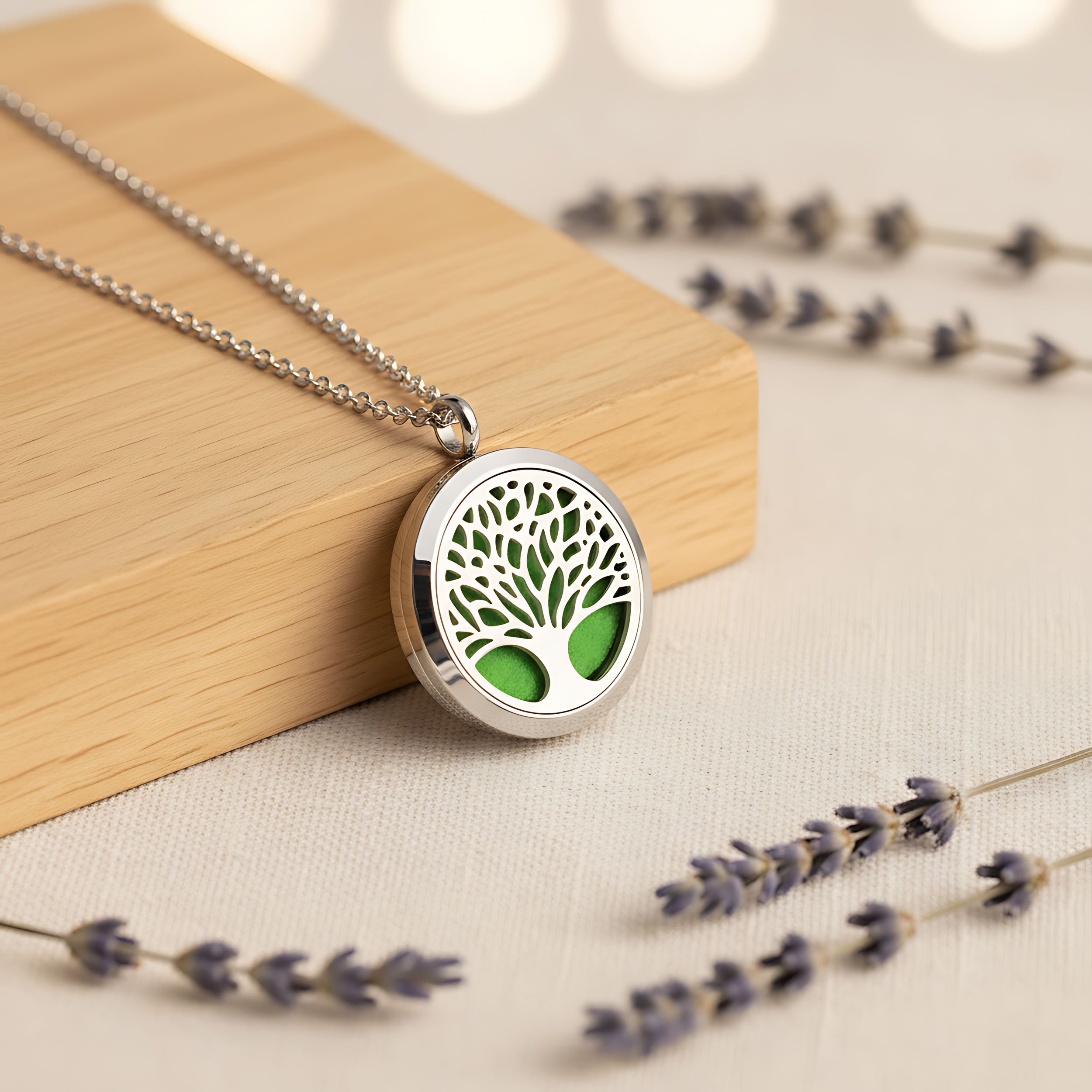 Matrix Aromatherapy - Wholesale Aromatherapy Necklace - Tree of Life Essential Oil Diffuser Necklace3