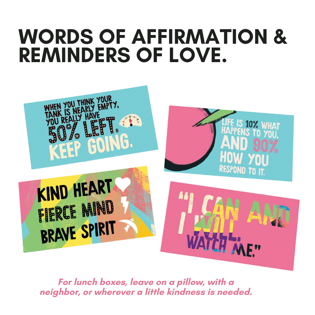 Papersalt - Wholesale Stationery/Notecard Set - Grit for Girls & Young Women - Motivational Notecard Set 5