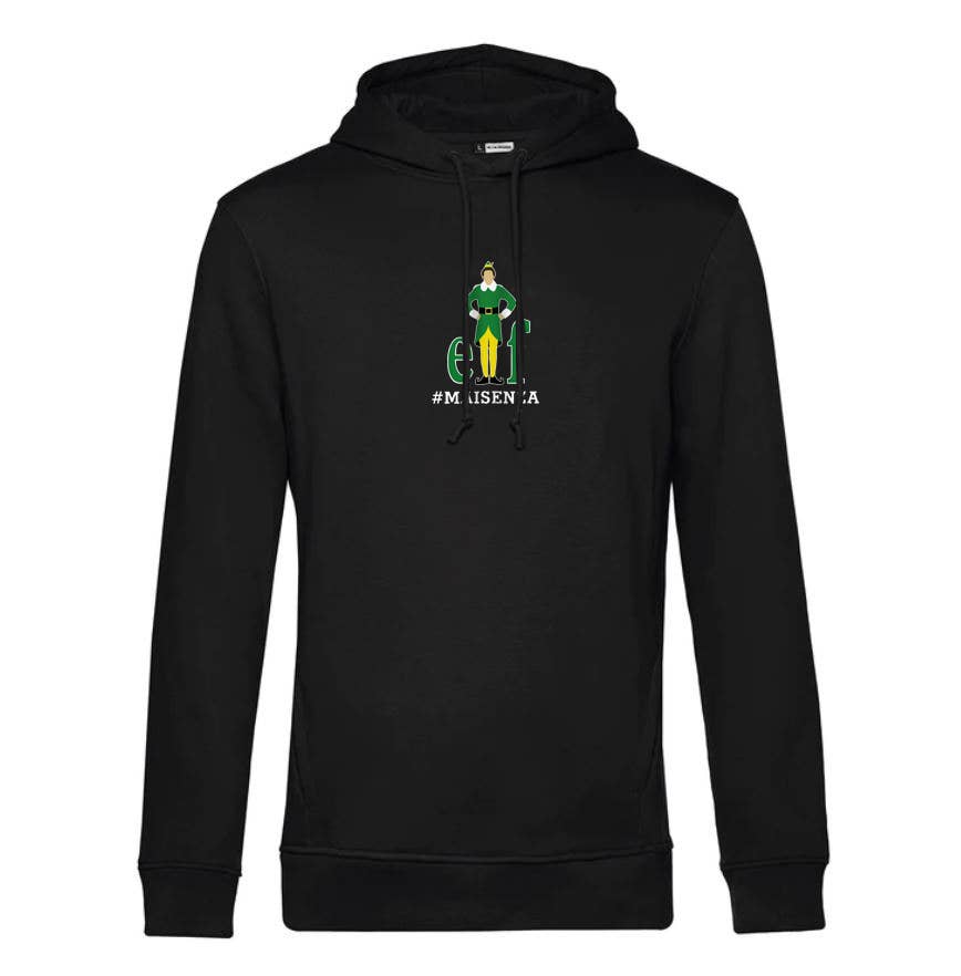 #MAISENZA - Wholesale Graphic Sweatshirt - Men's - Men's Christmas Hoodie - Elf3