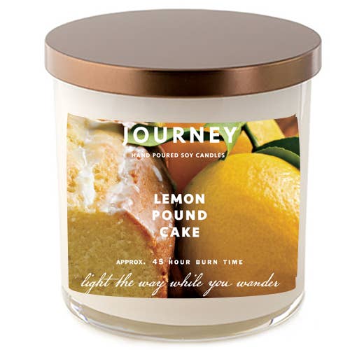 Lilypad Boutique - Wholesale Jar/Filled Candle - Lemon Pound Cake Soy Wax Candle