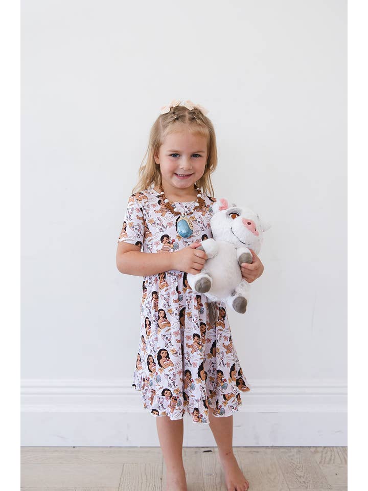 Blush Lotus - Wholesale Dress - Kids - Wayfinder - Ruffle Dress7