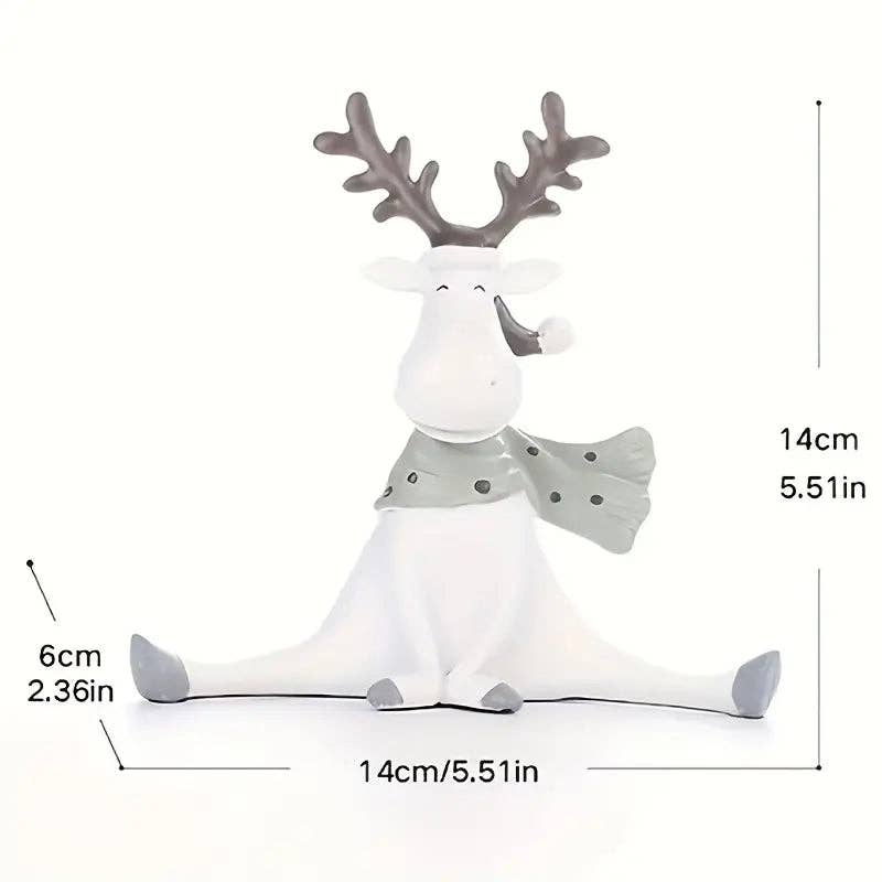 Huis Van Merken – wholesale Skulptur – Hartsfigur i harts - Handmålad prydnadsfigur för heminredning och present4