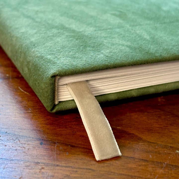 Petrichor & Co. - Wholesale Journal/Diary - Handmade Puffy Journal – Upcycled Thrifted Fabric, 100 Pages6