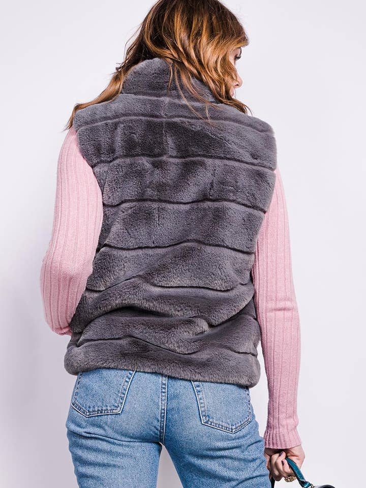 LIL' MOON - Wholesale Outerwear Vest - Women's - Vest #25511729