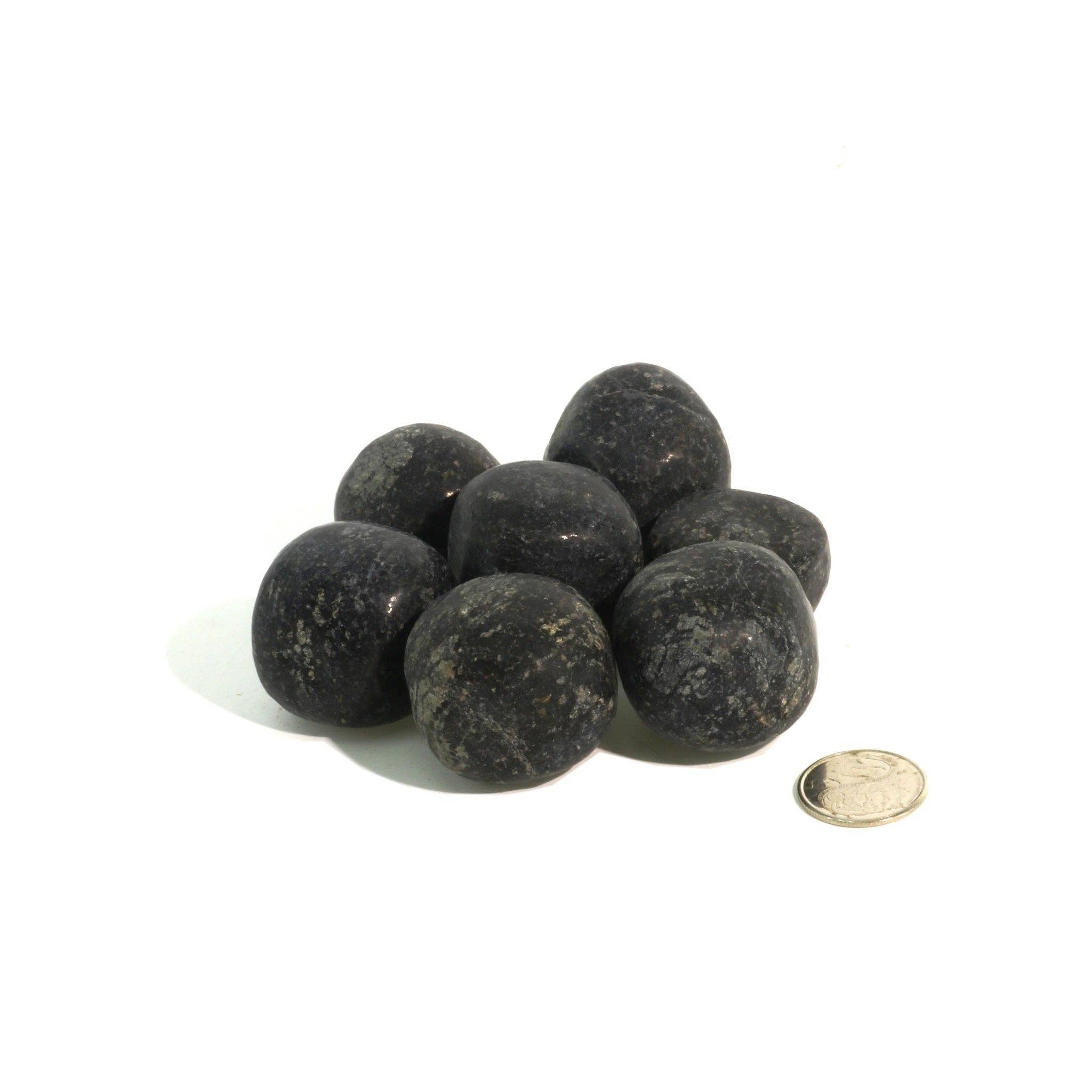 Stonebridge Imports - Wholesale Spiritual Stone/Crystal - Nuummite Tumbled Stones - India5