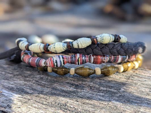 Lumago Designs – Pulseira de missangas por atacado – Becky & Jo - pequenas pulseiras artesanais de amizade4