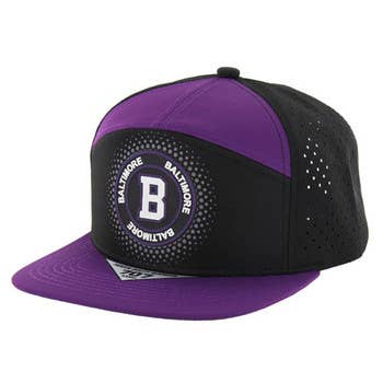 BALTIMORE baseball cap hat for wholesale by S & J Gift Inc