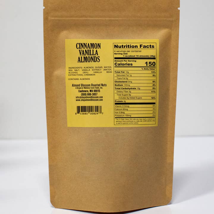Almond Blossom Roasted Nuts - Wholesale Nuts - Cinnamon Vanilla Almonds3