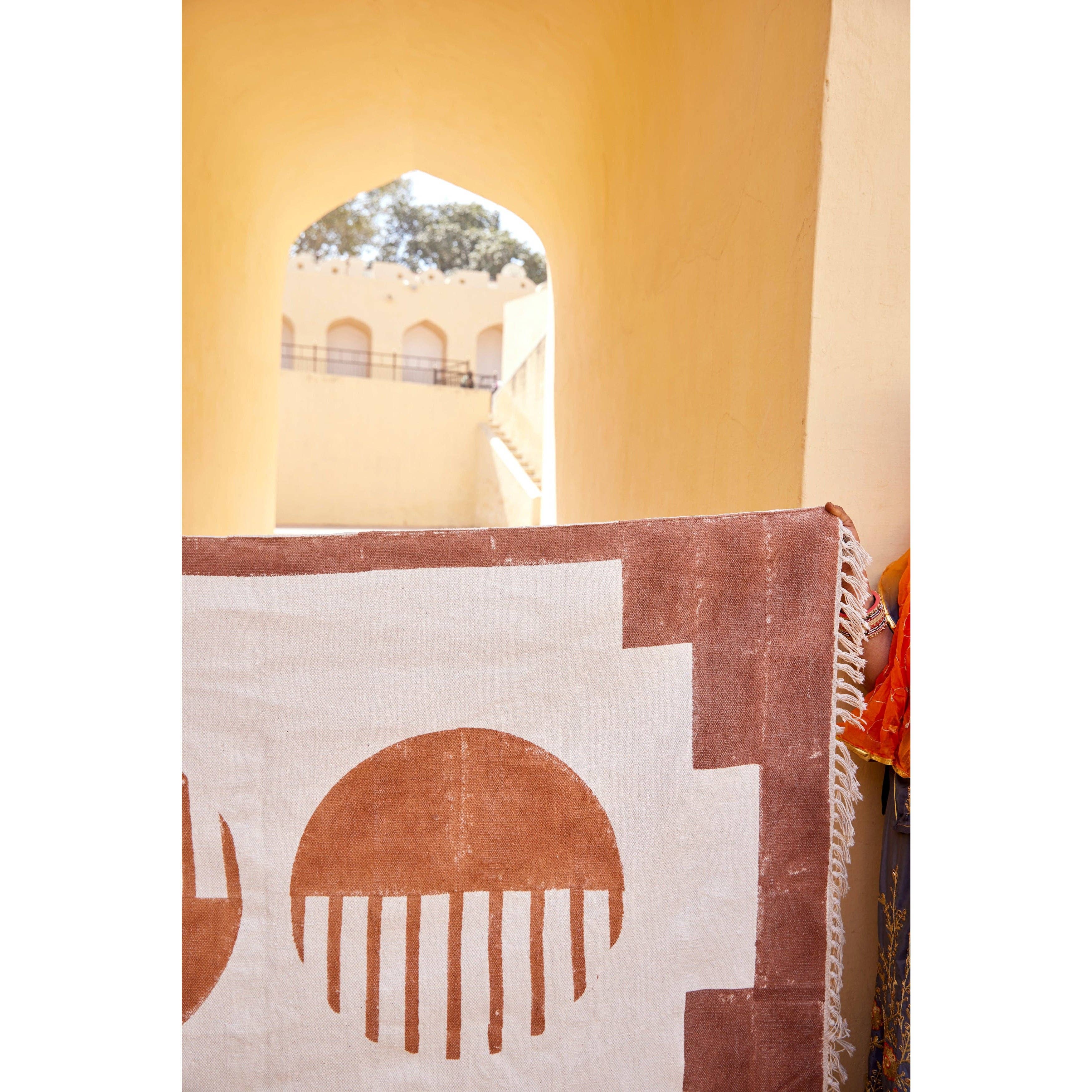 CQC LA – Großhandel Teppichvorleger – Madre handgefertigter Baumwollteppich aus Indien2