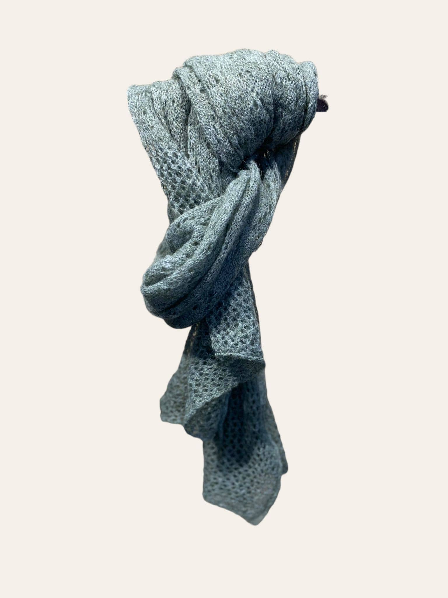 NAÏS PARIS - Wholesale Scarf - Women's - OPENWORK MOHAIR WOOL SHAWL8