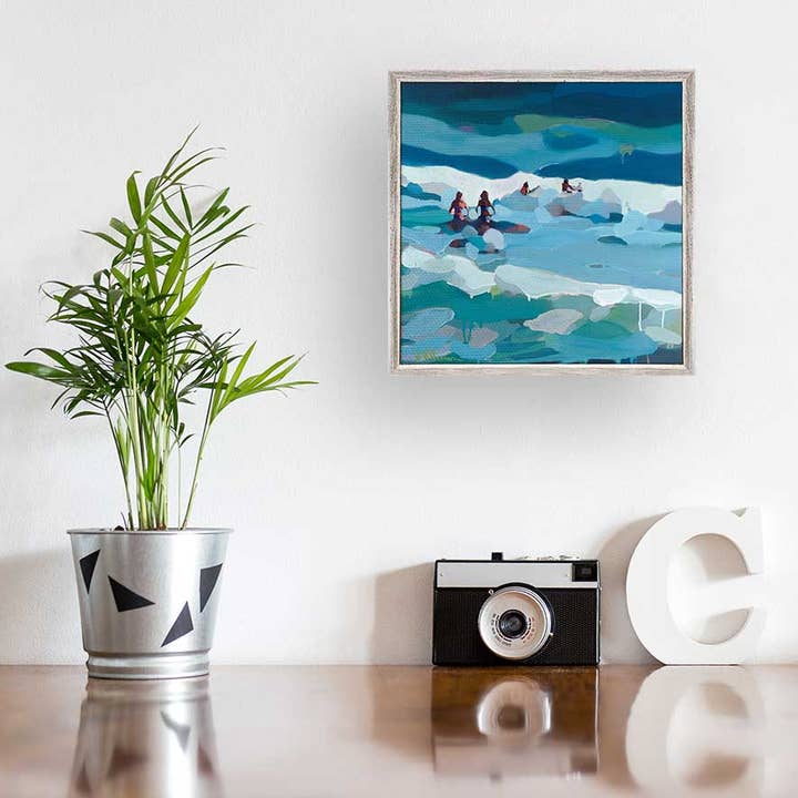 All Day Long Mini Framed Canvas for wholesale by GreenBox Art