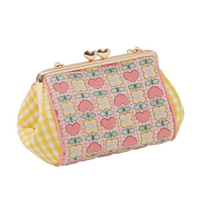 Zakka Workshop – wholesale Clutch bag – women's – Heart Clasp Purse Rose Gold (#ZW2859)4