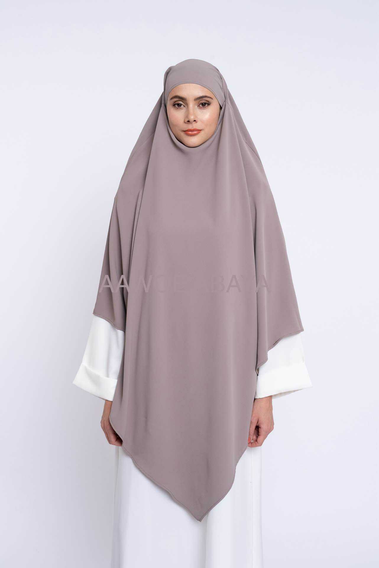 Aawoe Abaya - Vente Hijabs – femme - Khimar Maya Long Pointu - 2143-KH11
