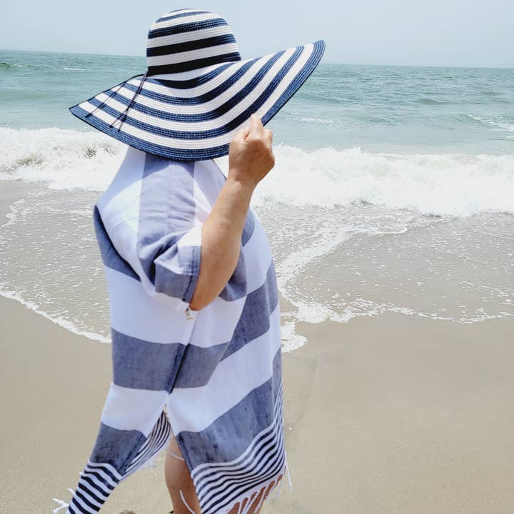 EBRU Home – Engroshandel Strandbadekåbe – Dame – Strandkjole, Stranddække, Håndlavet Lys betræk3