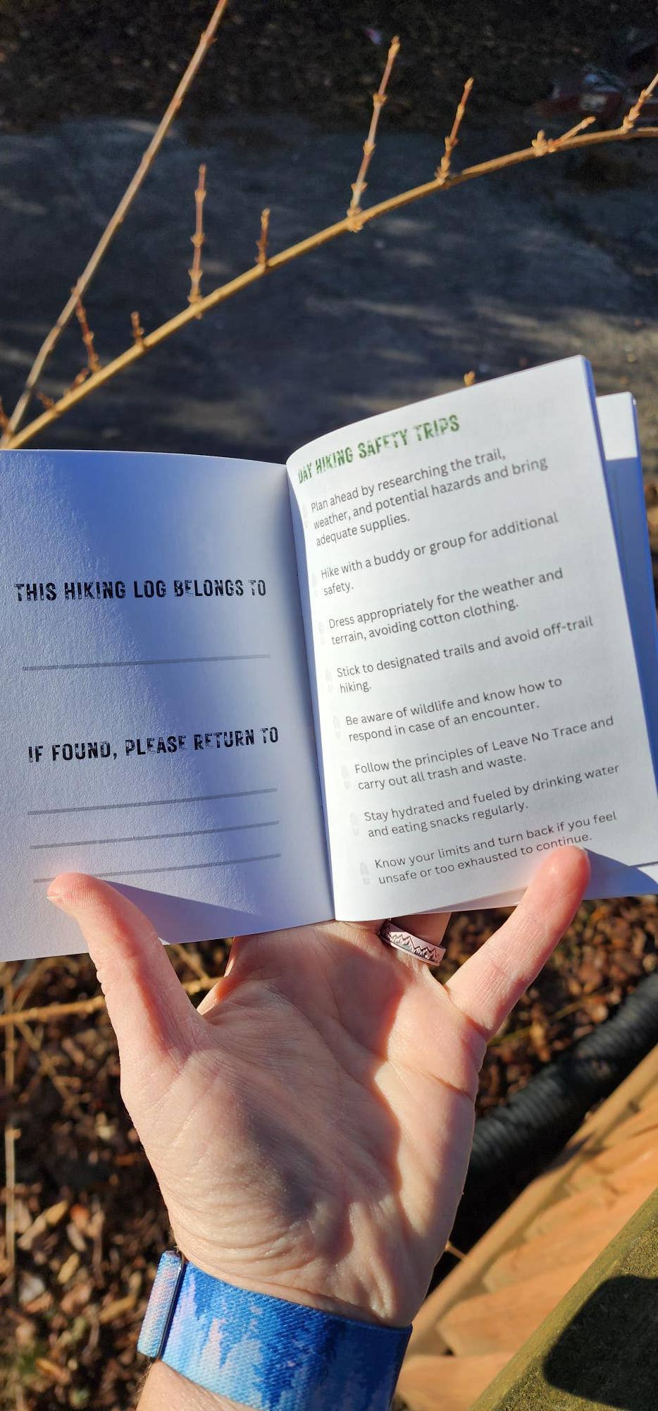 National Parks and Beyond - Wholesale Journal/Diary - Pocket Size Hiking Log by National Parks and Beyond1