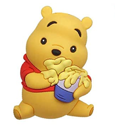 Collector's Outpost - Vente Aimants - Aimant en mousse 3D Disney Winnie l'Ourson Pot de miel1