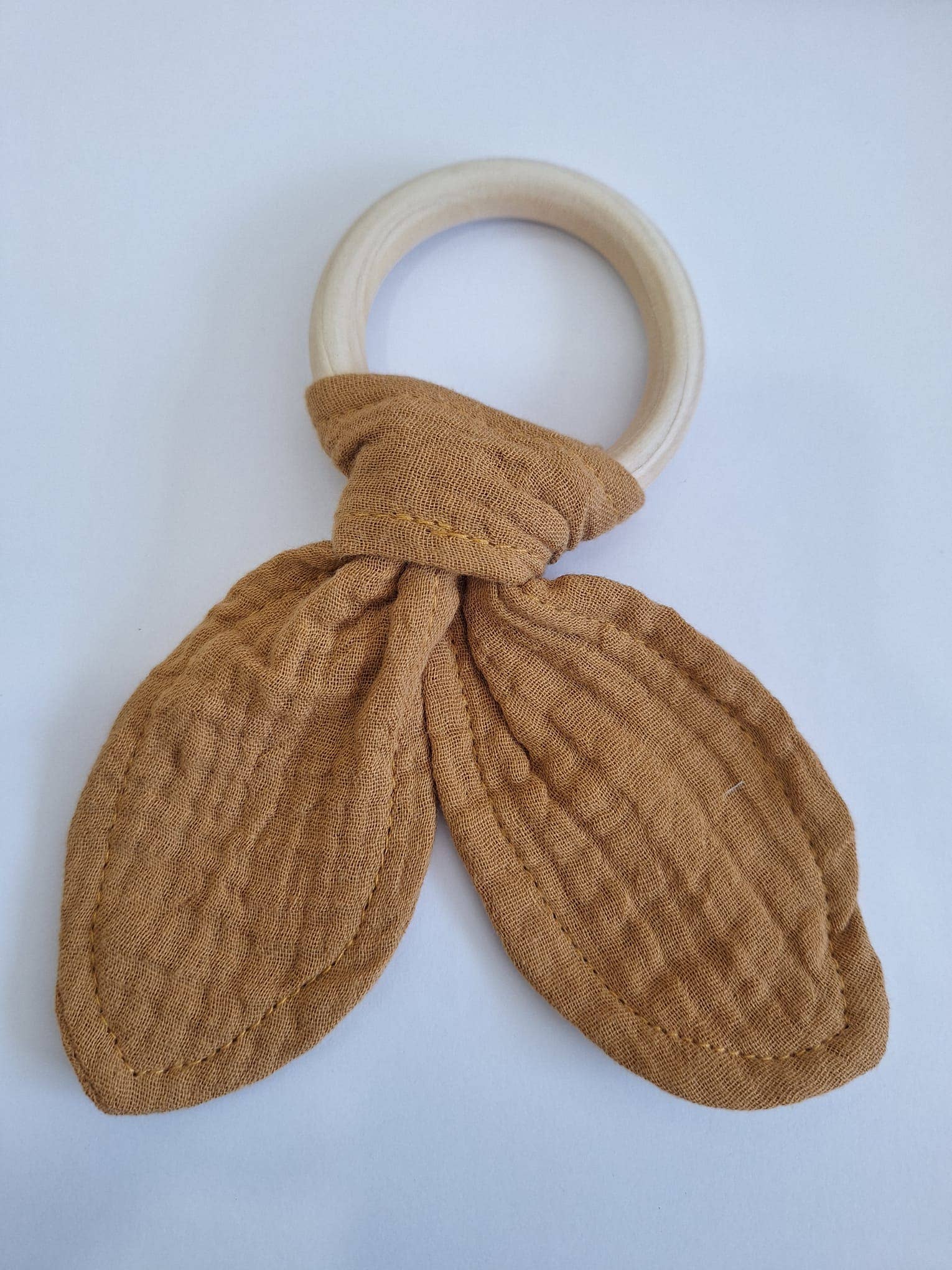 Cotton Socks - Wholesale Teether (Not Clip-On) - Baby - MC-04 Organic Cotton Muslin Teether 16 cm x 8 cm2