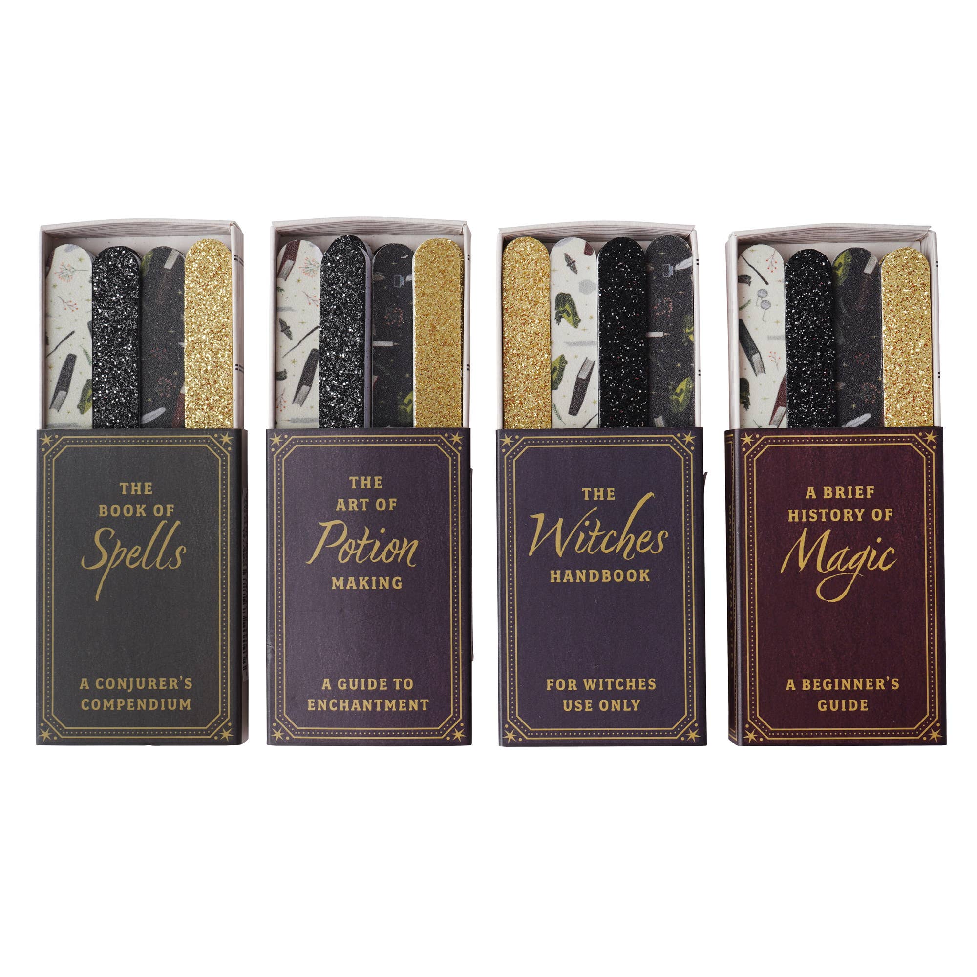 CGB Giftware – wholesale Nail file – Enchanted Emporium 4 Assorted Matchbox Nail Files4