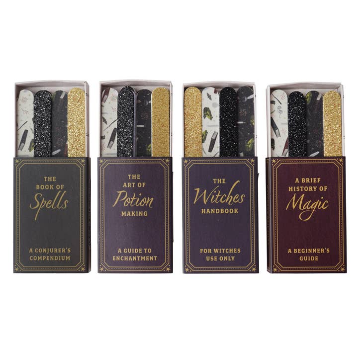 CGB Giftware - Wholesale Nail File - Enchanted Emporium 4 Assorted Matchbox Nail Files4