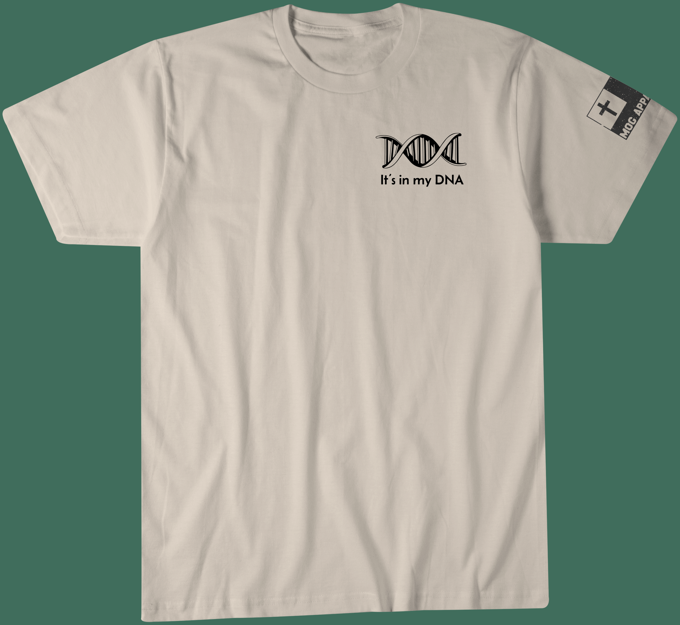 Never Lose Hope Designs - Wholesale Screen Printed T-Shirt - Men's - It's In My DNA Christian Graphic Tee2