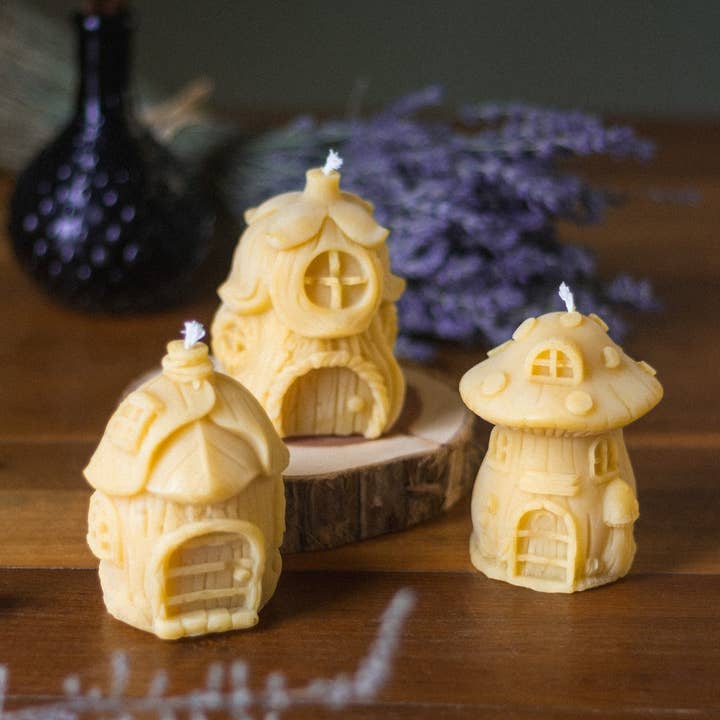 The Ramblin' Bee - Vendita all'ingrosso Candele regalo - Casa delle fate dei fiori3