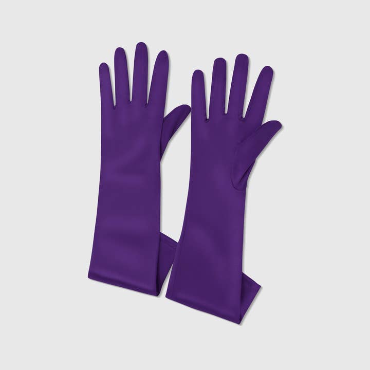 BABEYOND - Venta al por mayor Guantes - Mujer - Guantes largos de satén elásticos de 15" estilo flapper8